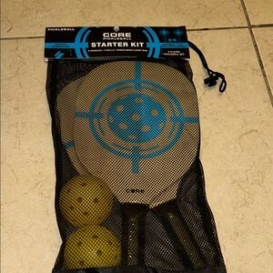 Pickleball Starter Kit with Paddles and Balls